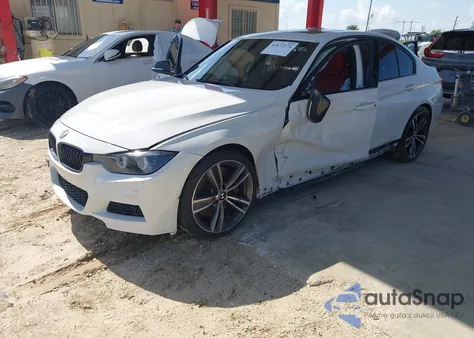 2015 BMW 335I z USA, uszkodzony, nr VIN WBA3A9C57FK472521